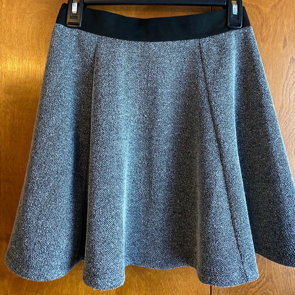 Black and white skirt